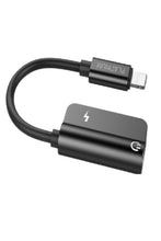 PLATINUM | Vital Series OTG Lightning to Lightning + 3.5mm Black | P-OTGVTLAXBK