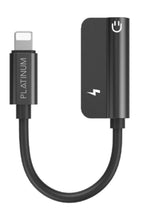 PLATINUM | Vital Series OTG Lightning to Lightning + 3.5mm Black | P-OTGVTLAXBK