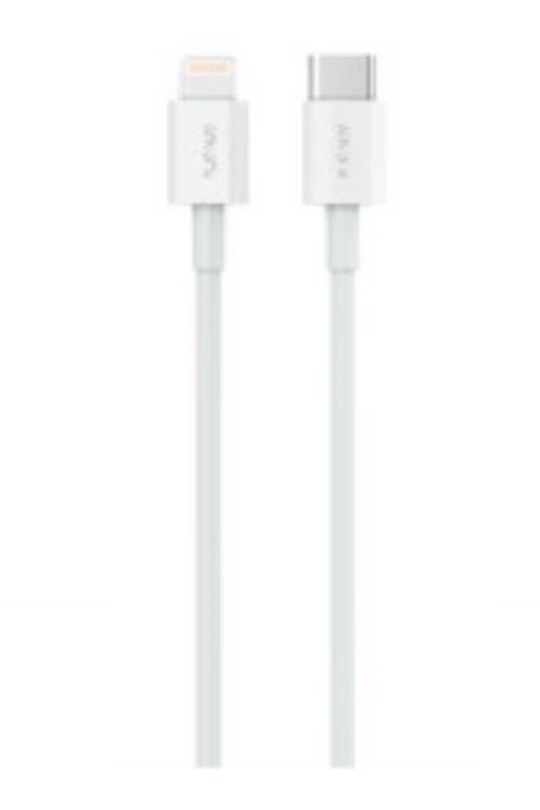 PLATINUM | Vital Series PD Wall Charger + PD Cable C-L - White | P-COMVPDLWH