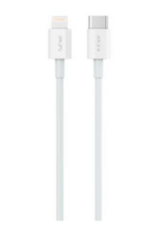 PLATINUM | Vital Series PD Wall Charger + PD Cable C-L - White | P-COMVPDLWH