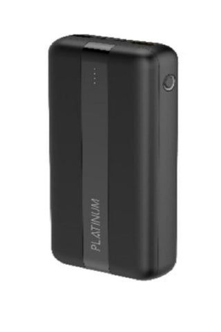 PLATINUM | Vital Series Power Bank 20000mAh -Black | P-PBPUR20BK