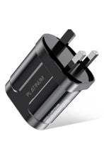 PLATINUM | Vital Series Wall Charger PD 20W+QC3.0 Black | P-CHRVTPDQBK