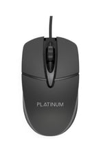 PLATINUM | Vital Series Wired Optical Mouse - Black | P-MOUSVITBK