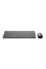 PLATINUM | Wireless Keyboard + Mouse Set 2.4Ghz - Red/Black | P-COWLKBMRB