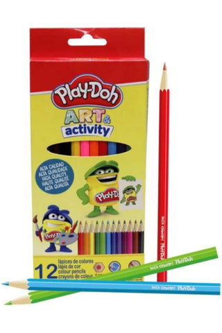 PLAY DOH | 12 Colors Pencils | 48504152