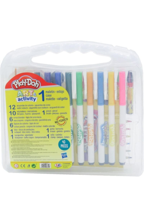 PLAY DOH | 40 Pieces Drawing Case | 48508297
