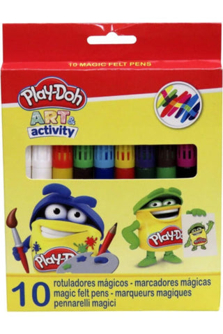 PLAY DOH | 9+1 Rainbow Magic Water Color Pen | 48504275