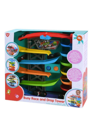 PLAYGO | Busy Race And Drop Tower | PLY2267