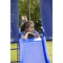PLUM | Multiplay Tower And Slide Metal Swing Set | PLU115TOY00106