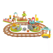 PLAYGO | Safari Train Tour Battery Operated 32Pcs | PLY9852