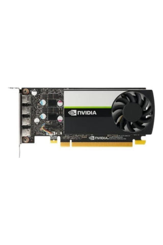 PNY | Nvidia T1000 4GB GDDR6 128-bit PCI Express 3.0 x16 Graphic Card | VCNT1000-4GB- SB