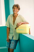 POLARBOX | 12 Liters Classic Cooler Box Yellow - Cyan | PB-9234