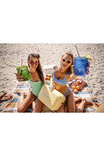 POLARBOX | 12 Liters Classic Cooler Box Yellow - Cyan | PB-9234