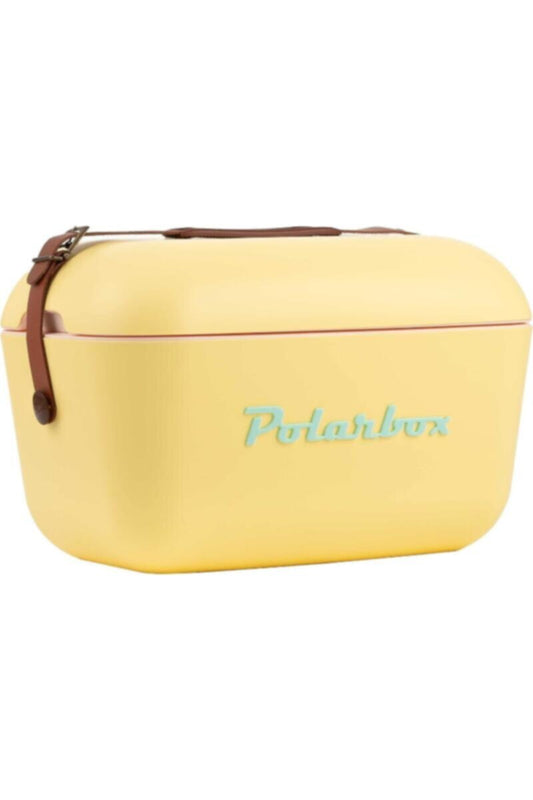 POLARBOX | 12 Liters Classic Cooler Box Yellow - Cyan | PB-9234
