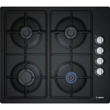 BOSCH | Serie 2 Built-In Gas Hob 60cm Tempered Glass Black | POP6C6O80M