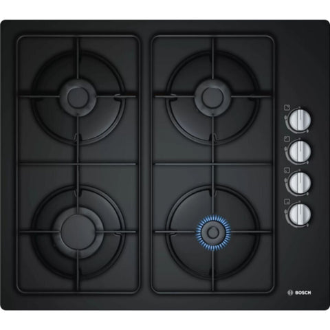 BOSCH | Serie 2 Built-In Gas Hob 60cm Tempered Glass Black | POP6C6O80M