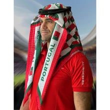 Portugal | Football fan head gear Arabic Style - Ghutra and Egal set | One size