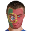 Quick Face Painting Kit with Brush (3 Packets) | PortugalÂ |Â Minagination