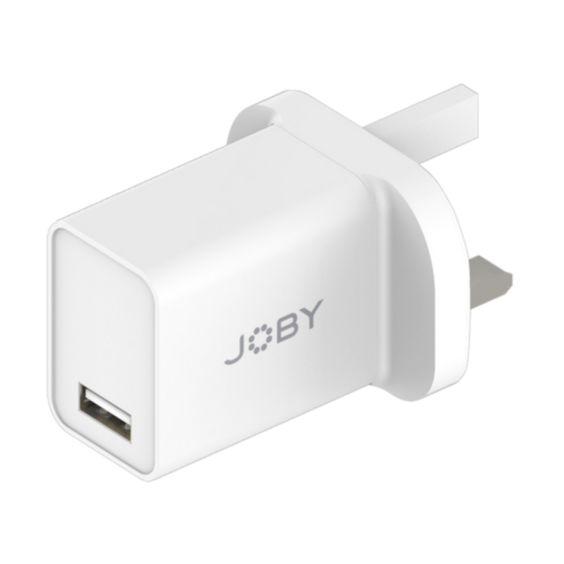 JOBY | UK Wall Charger USB-A 12W 2.4A | JB01846-BWW