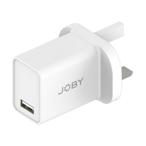 JOBY | UK Wall Charger USB-A 12W 2.4A | JB01846-BWW