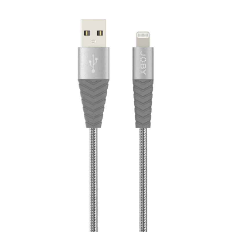 JOBY | Charge and Sync Lightning Cable 1.2m Space Grey | JB01815-BWW