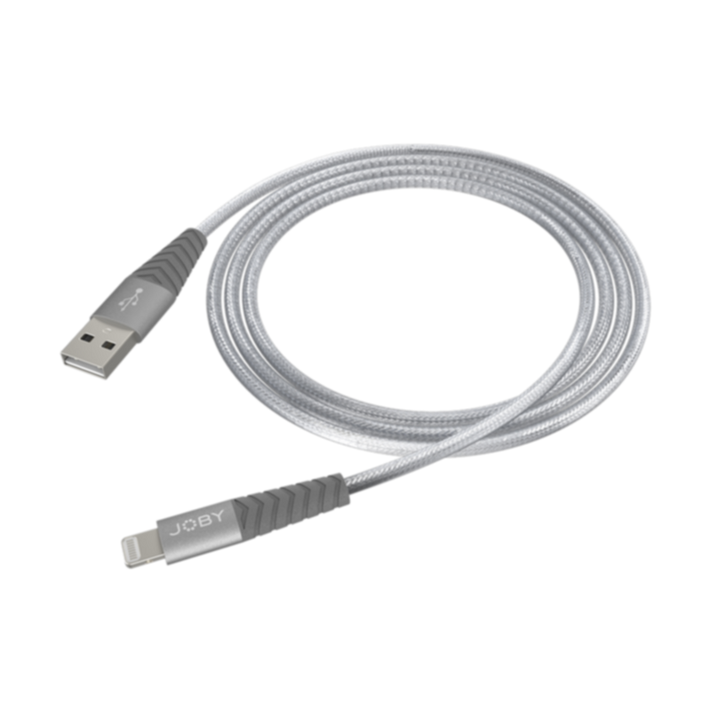 JOBY | Charge and Sync Lightning Cable 1.2m Space Grey | JB01815-BWW