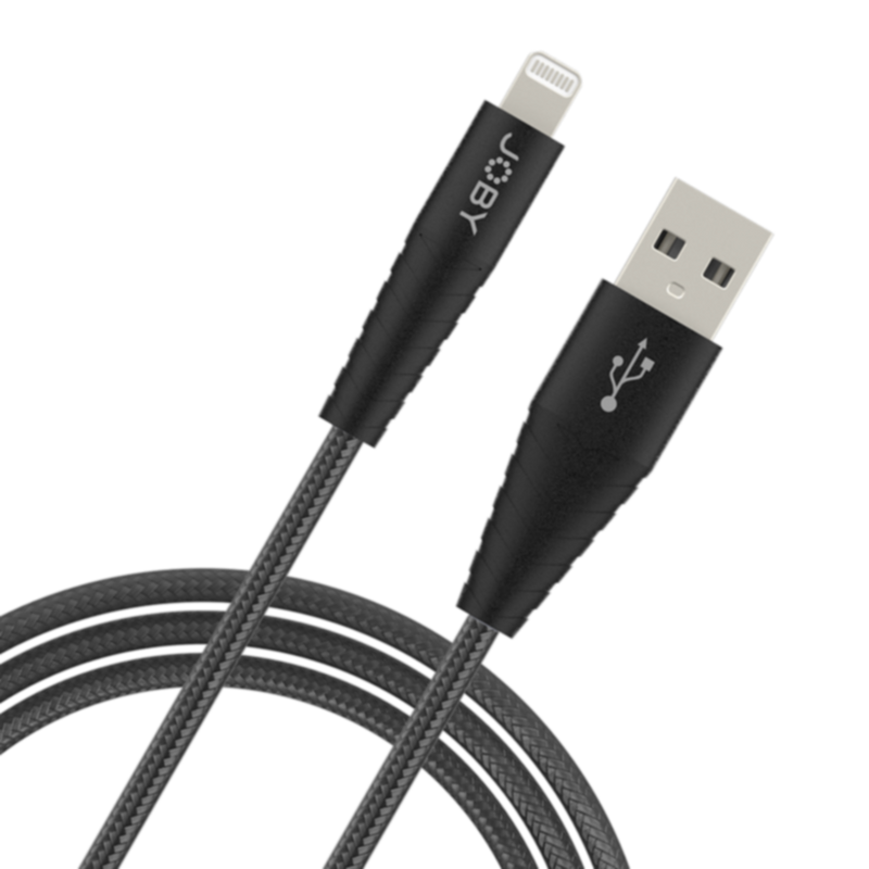 JOBY | Charge and Sync Lightning Cable 1.2m Black | JB01816-BWW