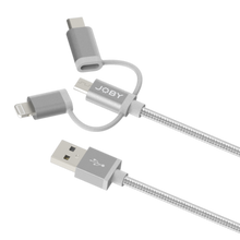 JOBY | Charge and Sync Cable 3-in-1  1.2m Space Grey | JB01818-BWW