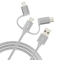 JOBY | Charge and Sync Cable 3-in-1  1.2m Space Grey | JB01818-BWW
