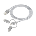 JOBY | Charge and Sync Cable 3-in-1  1.2m Space Grey | JB01818-BWW