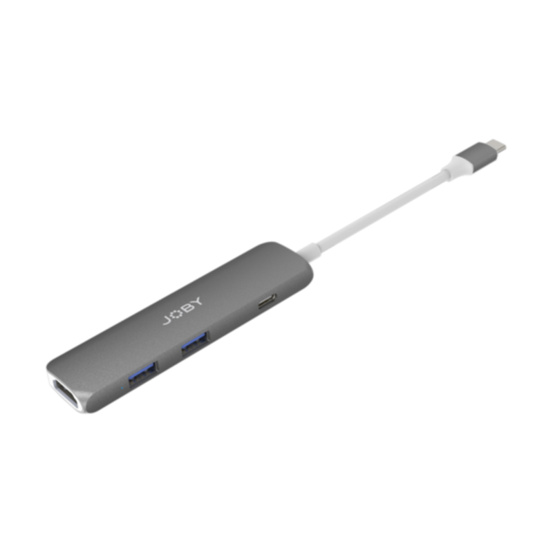 JOBY | USB-C Hub (4K HDMI, 2xUSB-A, PD) | JB01821-BWW