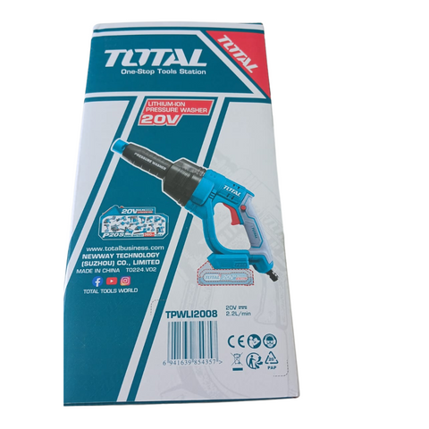 TOTAL | Lithium-Ion Pressure Washer 20V | TPWLI2008