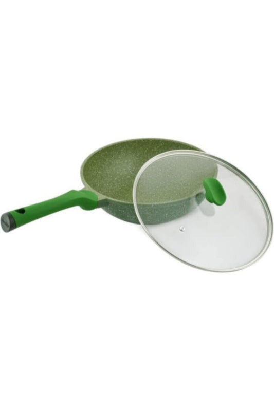 PRESTIGE | Essentials.28 Cm Non-Stick Aluminium Wok Pan With Lid | EME103HHL00646