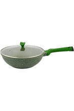 PRESTIGE | Essentials.28 Cm Non-Stick Aluminium Wok Pan With Lid | EME103HHL00646