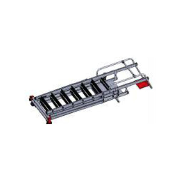 SARAYLI | Double Sliding Foldable Platform Ladder | 8104-C