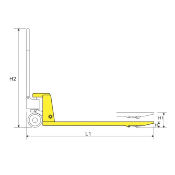 TRAVAZA | 3 Ton Hydraulic Hand Pallet Truck