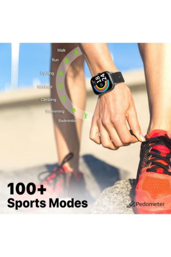 PROMATE | 1.83" Smartwatch Bluetooth Calling, 1P67 With 123 Sports Modes Black | TE0207844