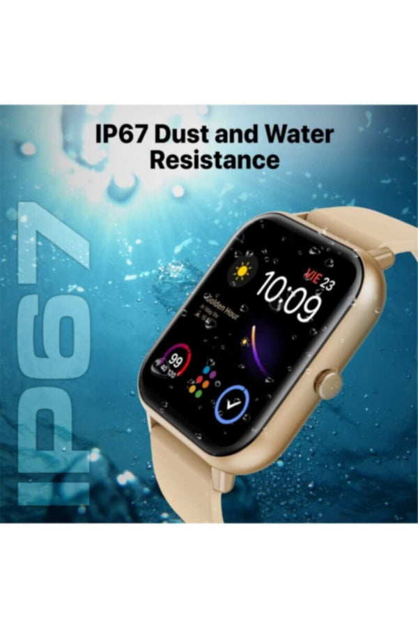 PROMATE | 1.83" Smartwatch Bluetooth Calling, 1P67 With 123 Sports Modes Gold | TE0207845