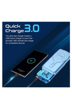 PROMATE | 10000Mah Magsafe Wireless Powerbank With 20W USB-C, QC3.0 And Kickstand Blue | TE0188885