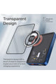 PROMATE | 10000mAh Transparent Magnetic Wireless Powerbank With Led Screen 20W | TE0198851