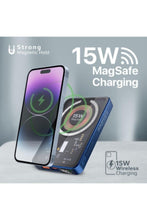 PROMATE | 10000mAh Transparent Magnetic Wireless Powerbank With Led Screen 20W | TE0198851