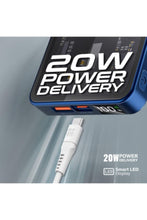 PROMATE | 10000mAh Transparent Magnetic Wireless Powerbank With Led Screen 20W | TE0198851