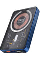 PROMATE | 10000mAh Transparent Magnetic Wireless Powerbank With Led Screen 20W | TE0198851
