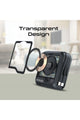 PROMATE | 10000mAh Transparent Powerbank With 15W Magsafe Wireless Charger | TE0204119