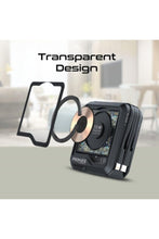 PROMATE | 10000mAh Transparent Powerbank With 15W Magsafe Wireless Charger | TE0204119