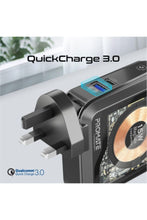 PROMATE | 10000mAh Transparent Powerbank With 15W Magsafe Wireless Charger | TE0204119