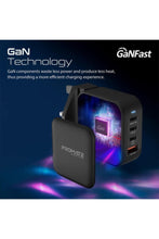 PROMATE | 100W USB-C Gan Wall Charger with Dual USB-C Pd | TE0184125