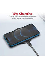 PROMATE | 15W Ultra-Slim Qi Wireless Charger With Anti-Slip Coating, Grey | TE0165141
