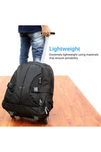 PROMATE | 2 in 1 Versatile Travel 18-inch Laptop Trolley Bag -Black | TE0133283