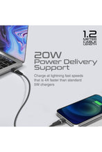 PROMATE | 20W Power Delivery USB-C To Apple Lightning Connector Cable 1.2 Meter Cable Length | TE0187963